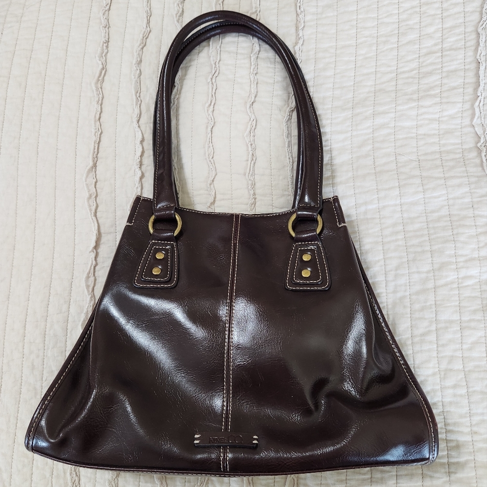 Nine & Co by Nine West Dark Brown Purse, Vintage Y2K
